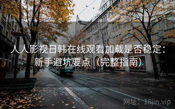 人人影视日韩在线观看加载是否稳定：新手避坑要点（完整指南）