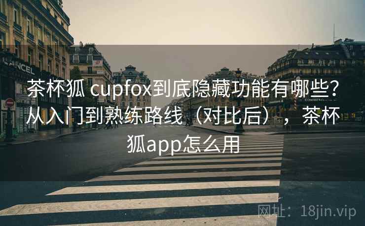 茶杯狐 cupfox到底隐藏功能有哪些？从入门到熟练路线（对比后），茶杯狐app怎么用