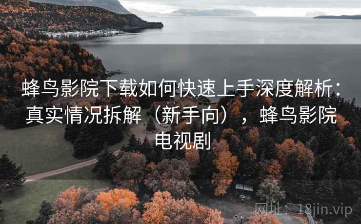 蜂鸟影院下载如何快速上手深度解析：真实情况拆解（新手向），蜂鸟影院电视剧